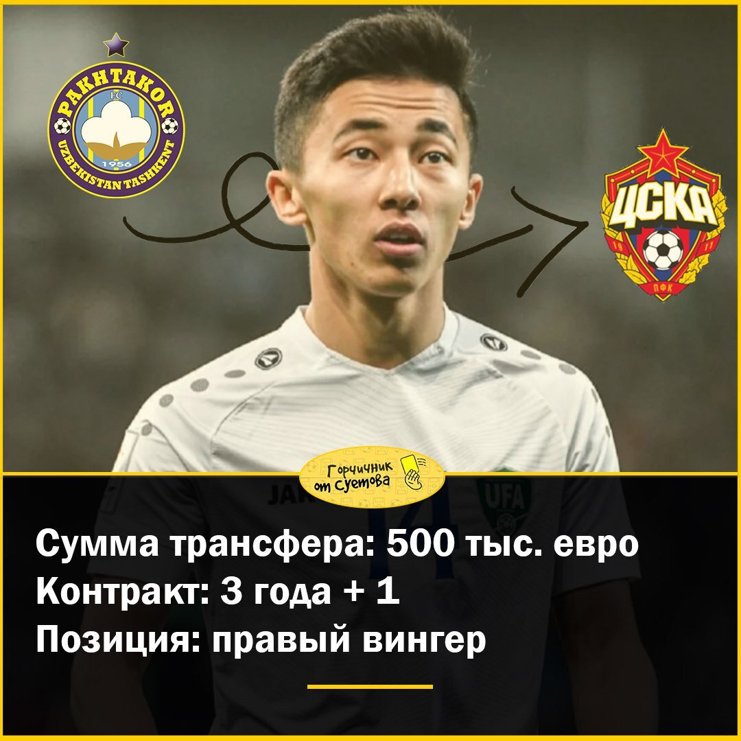 Основные данные по трансферу