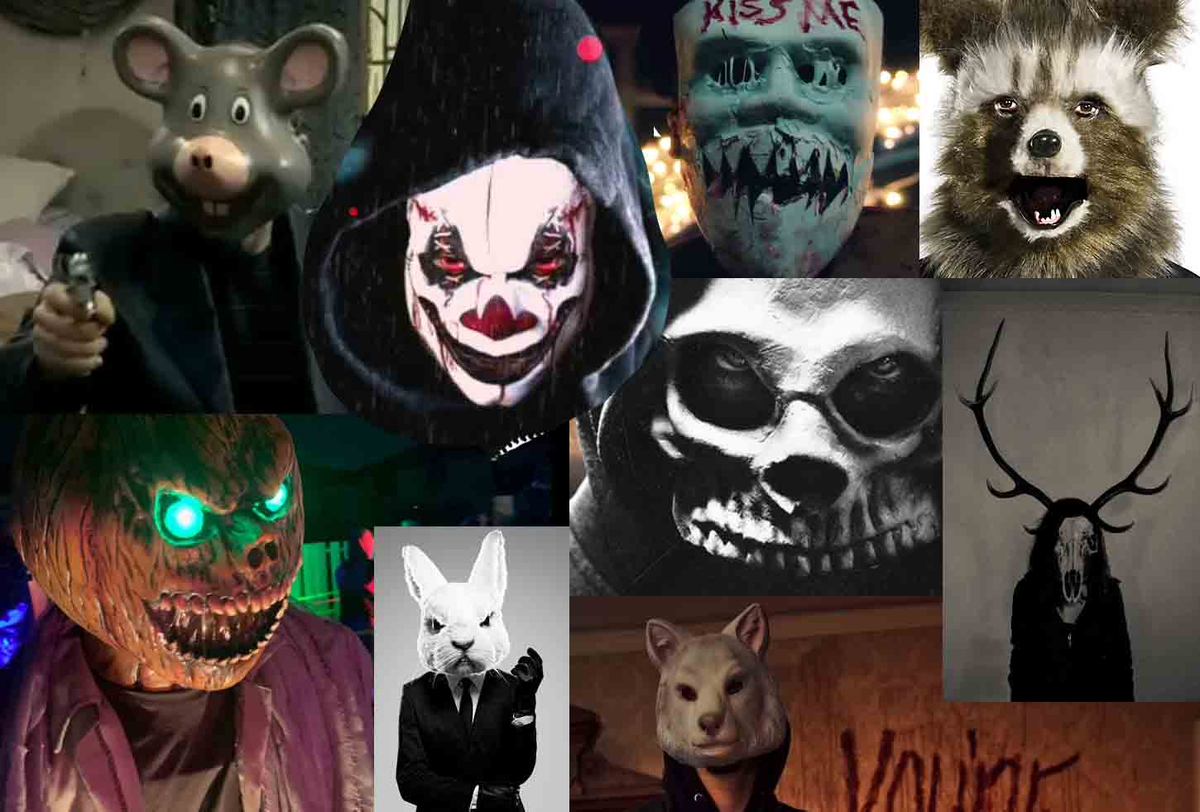 Охотники в масках из фильмов и сериалов в жанре триллер и ужасы 
