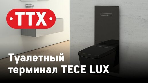 Туалетный терминал TECE Lux с сенсорной кнопкой и системой фильтрации воздуха. ТТХ