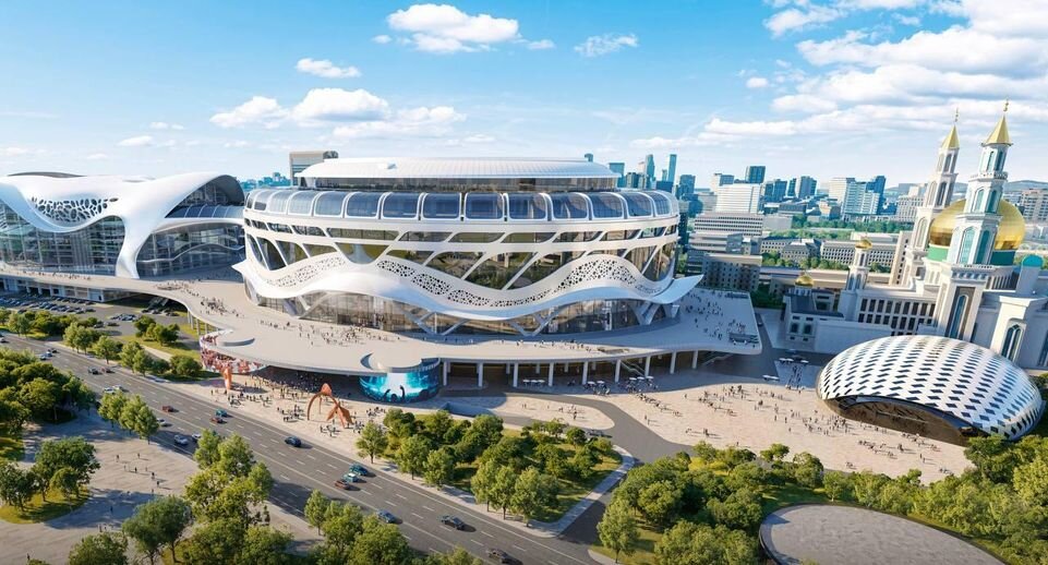 МФК на месте спорткомплекса "Олимпийский" в Москве планируется достроить в 2025 
