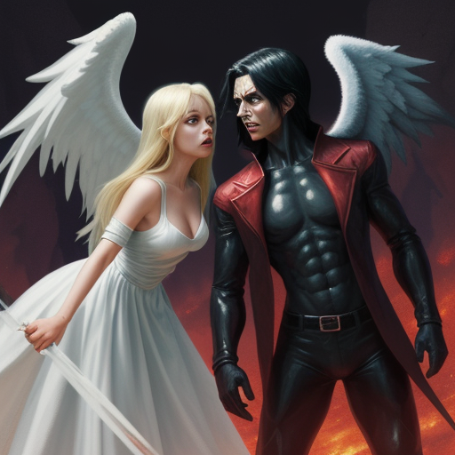 Ангел и демон | Космическая Киса | Дзен