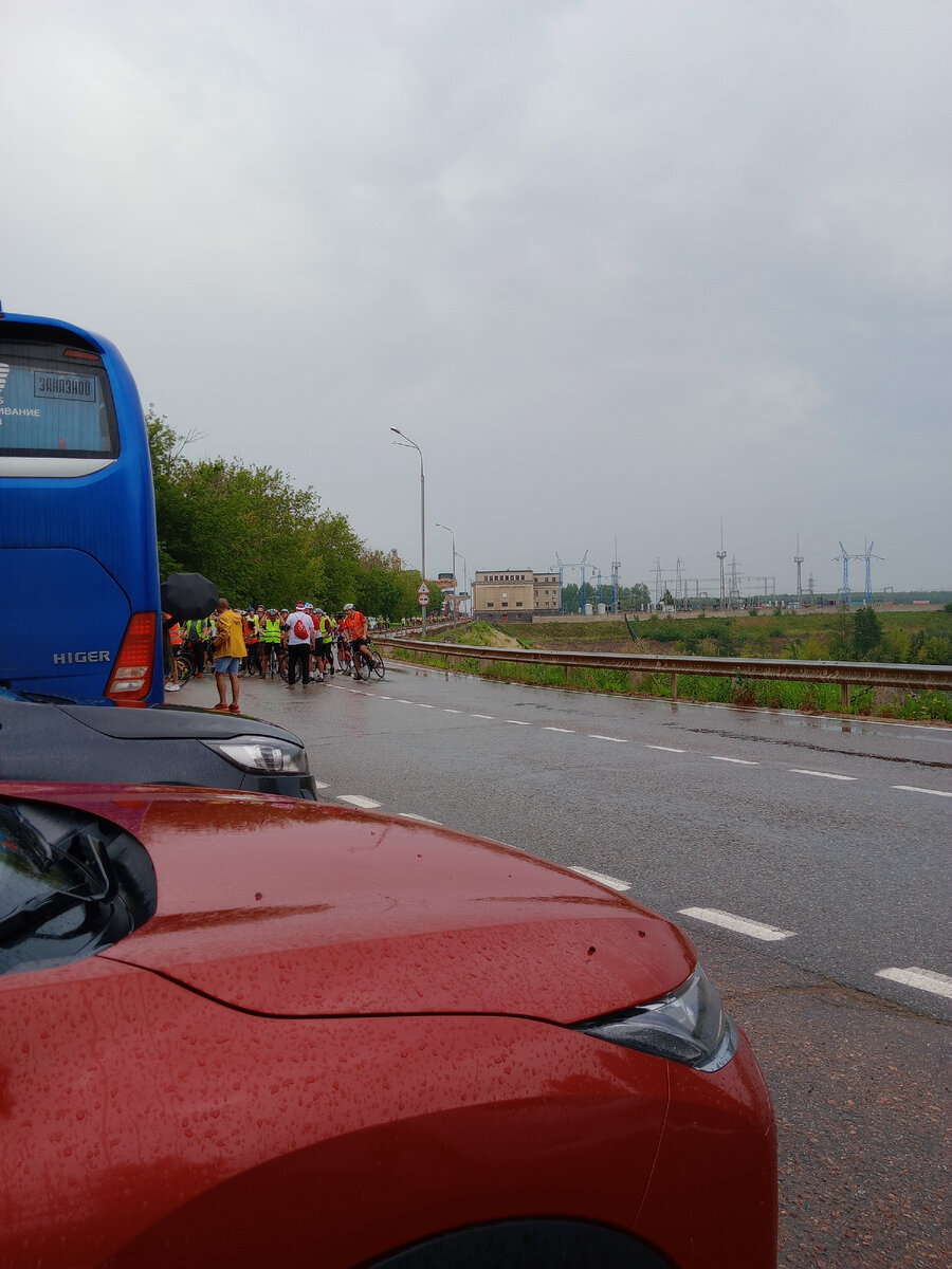 Велопробег Москва-Дубна.