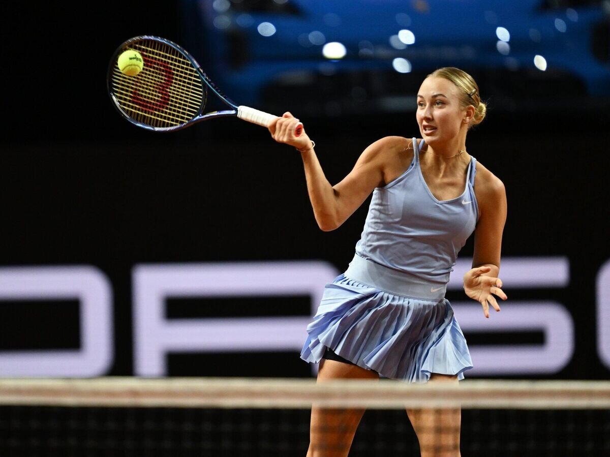    Российская теннисистка Анастасия Потапова© пресс-служба Porsche Tennis