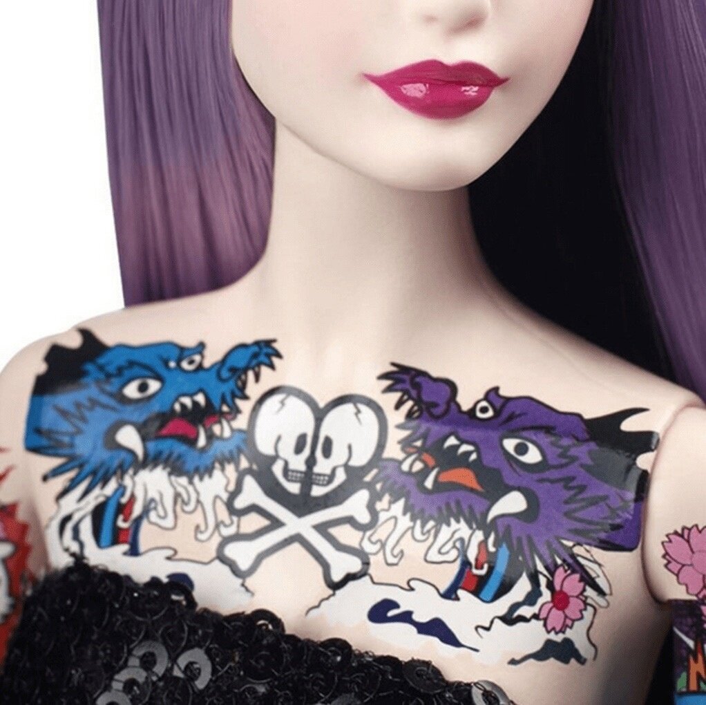 Barbie TokiDoki Purple 2015 года, фото взято из интернета.