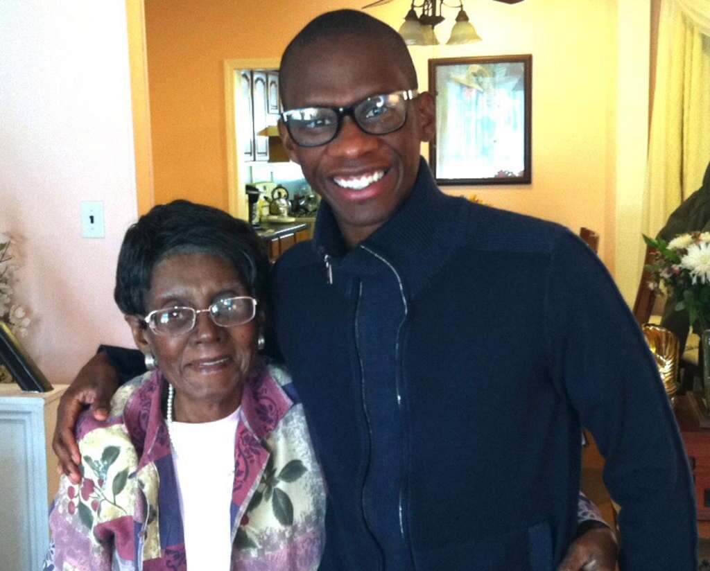 Трой Картер с мамой Джильдой 