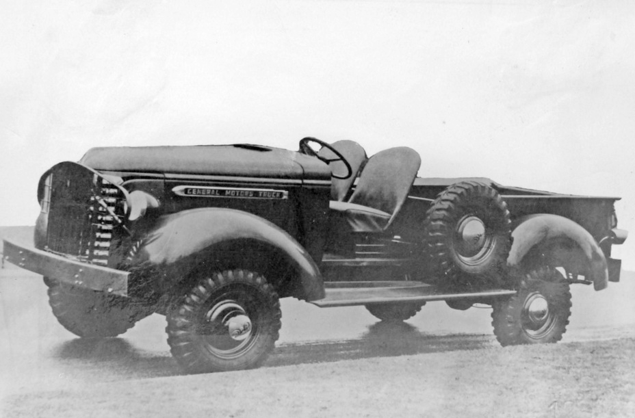 GMC ACK-101, изображение которого послужило источником вдохновения при разработке ГАЗ-61–416
