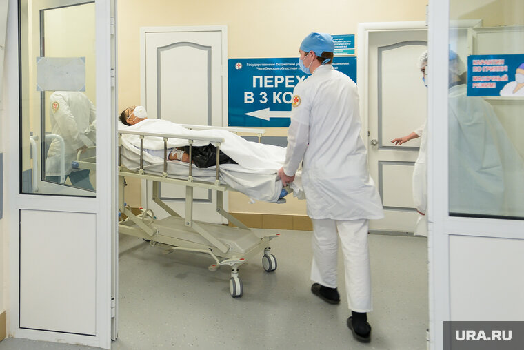    Пострадавший мужчина находится в больнице (архивное фото)