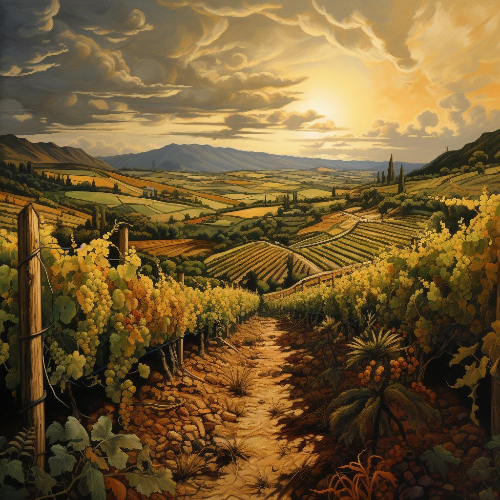 Терруар, видение Midjourney