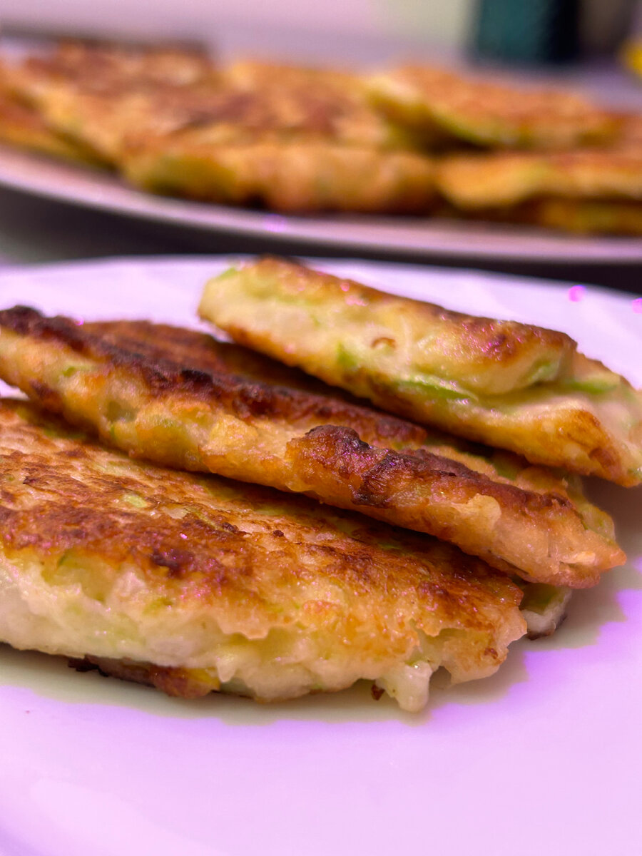 Хрустящие золотистые оладьи с пылу с жару