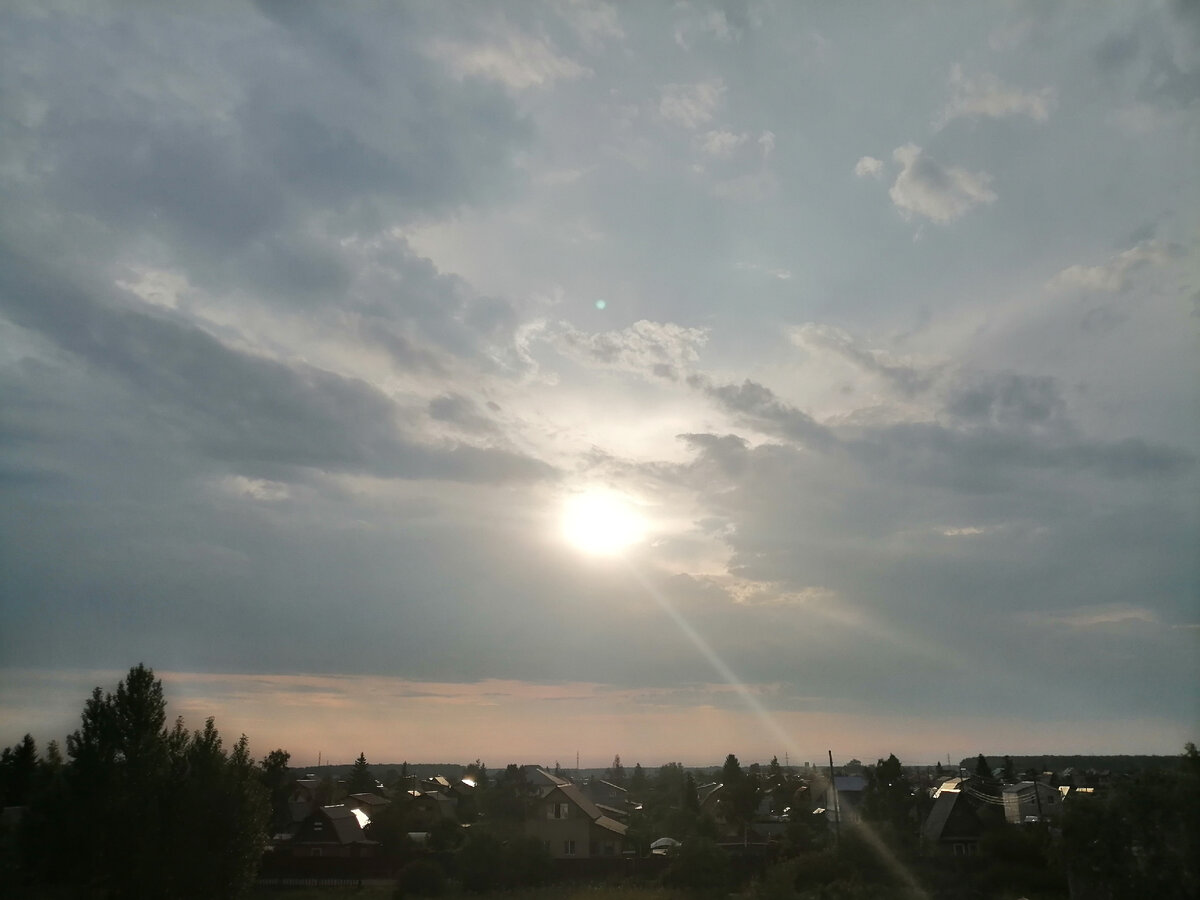 Вид с балкона 