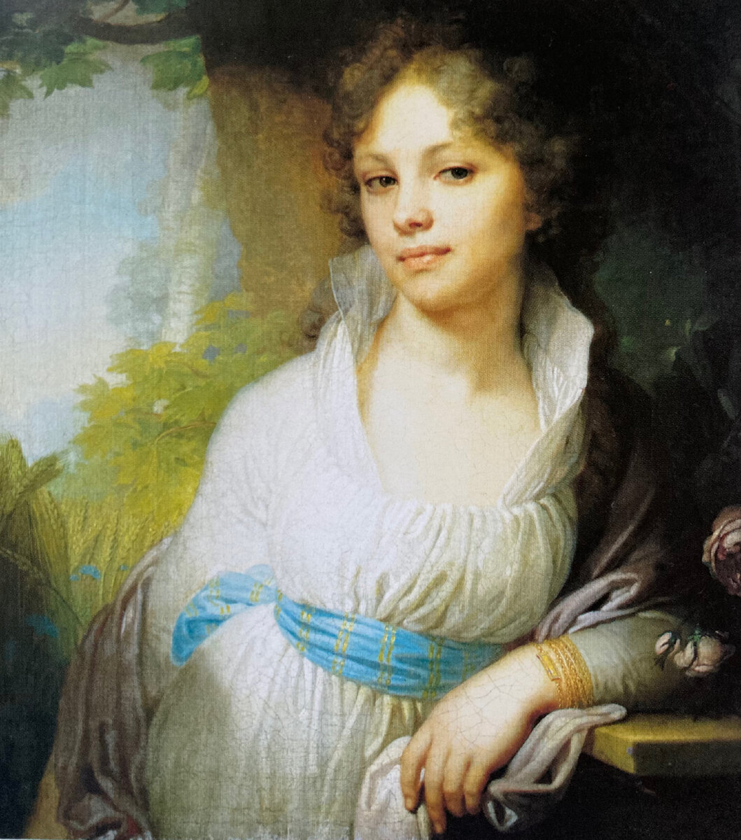 «Портрет М. Лопухиной» В.Боровиковский.