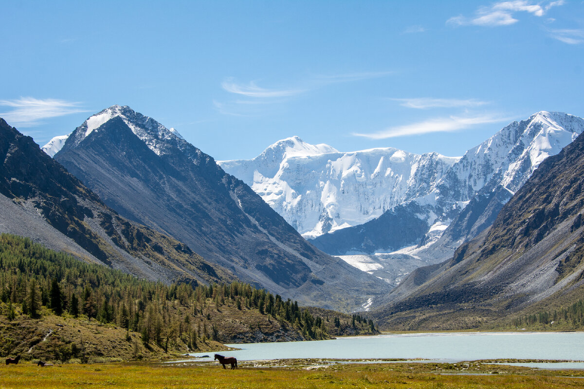 Гора Белуха каменный город