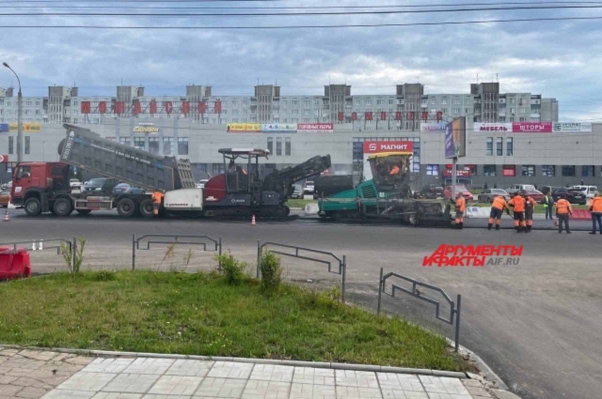    В Твери в микрорайоне Южный перекрыли две полосы для движения