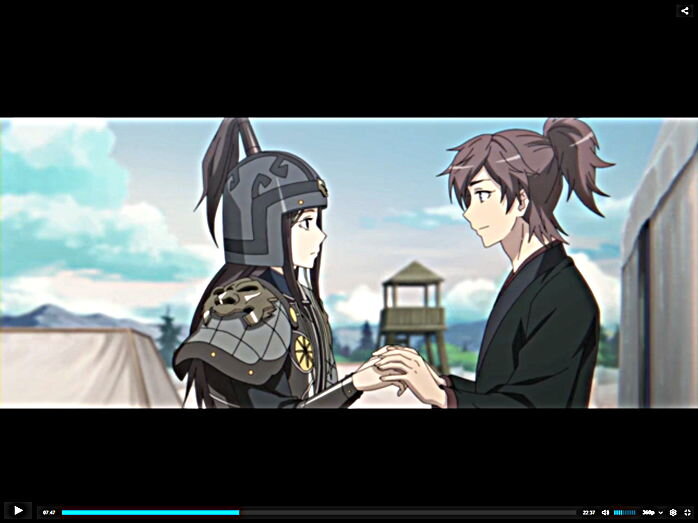 Сравните двух девушек. На 1 фрейме Син из 21 века, на 2 - Синер из 10го.