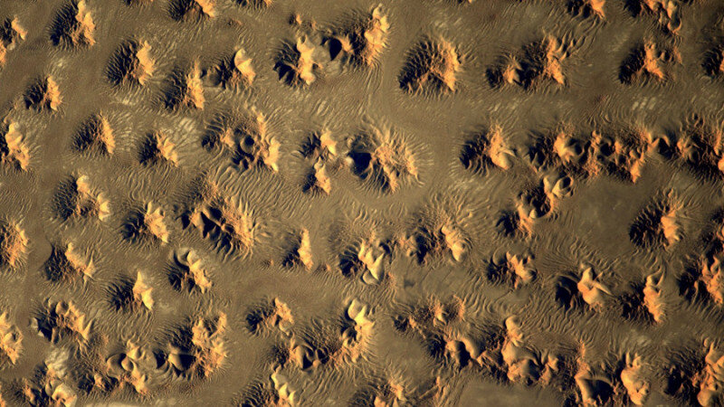     Пустыня из космоса. Сергей Рязанский, roscosmos.ru