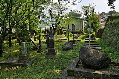 1858, 7 июля (19 июля) по старому стилю: В Нагасаки (Япония) на могилу матроса 1 -й статьи с фрегата «Аскольд» Игнатия Кошкина легла надгробная плита