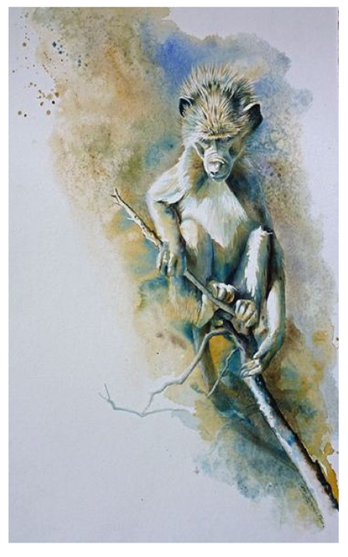 Карен Лоуренс Роу. Акварель. https://actualartist.ru/akvarel/akvarel-protiv-brakonerstva-karen-laurence-rowe.html