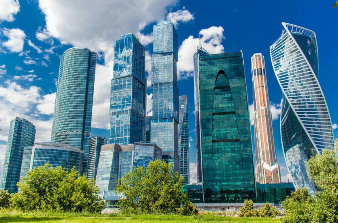 Небоскребы Москва Сити