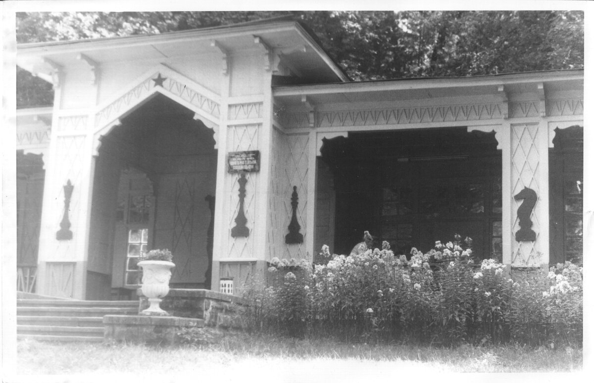 Шахматный павильон в Парке