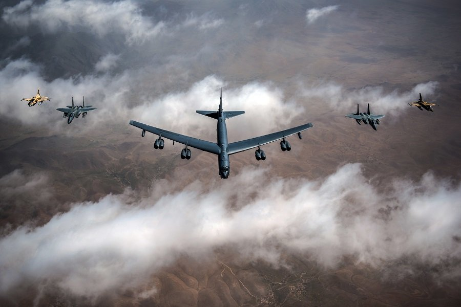 Самолеты ВВС США и Марокко во время учений "Африканский лев" - Фото: Senior Airman Malcolm Mayfield/Zuma\TASS