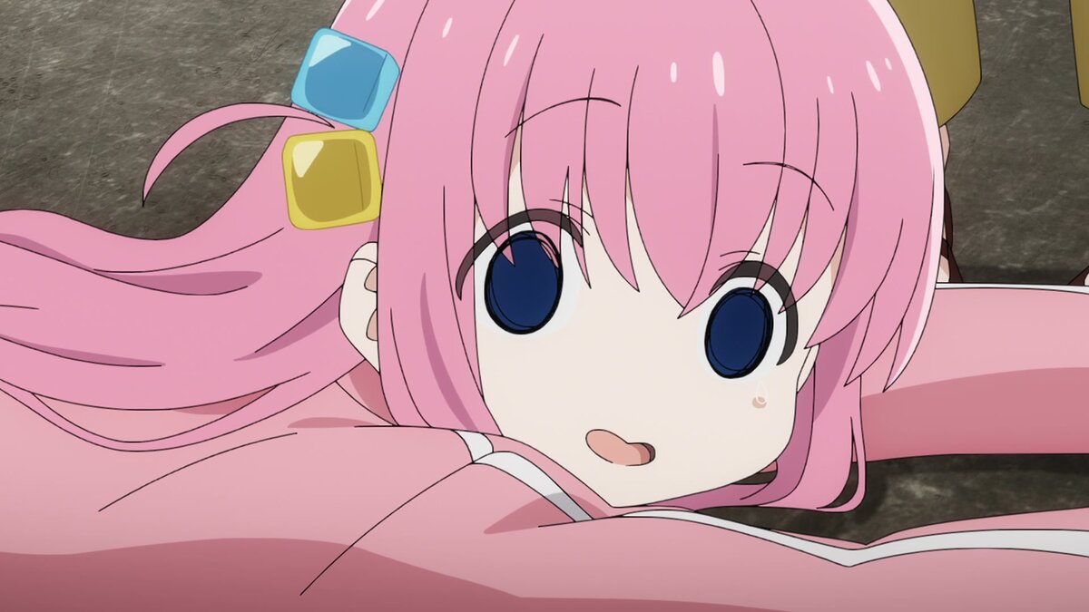 Кадр из аниме Одинокий рокер!