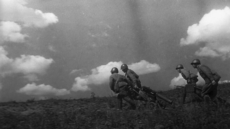 Советские войска освобождают Донбасс