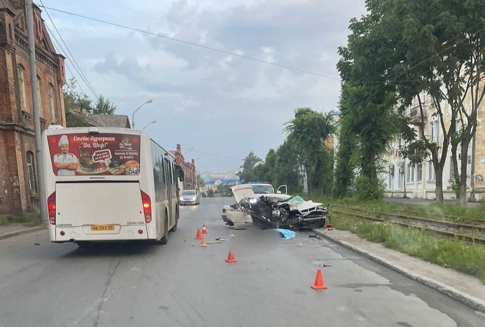    Смертельная авария случилась на Борисенко. Фото: Telagram/dpskontrol_125rus.
