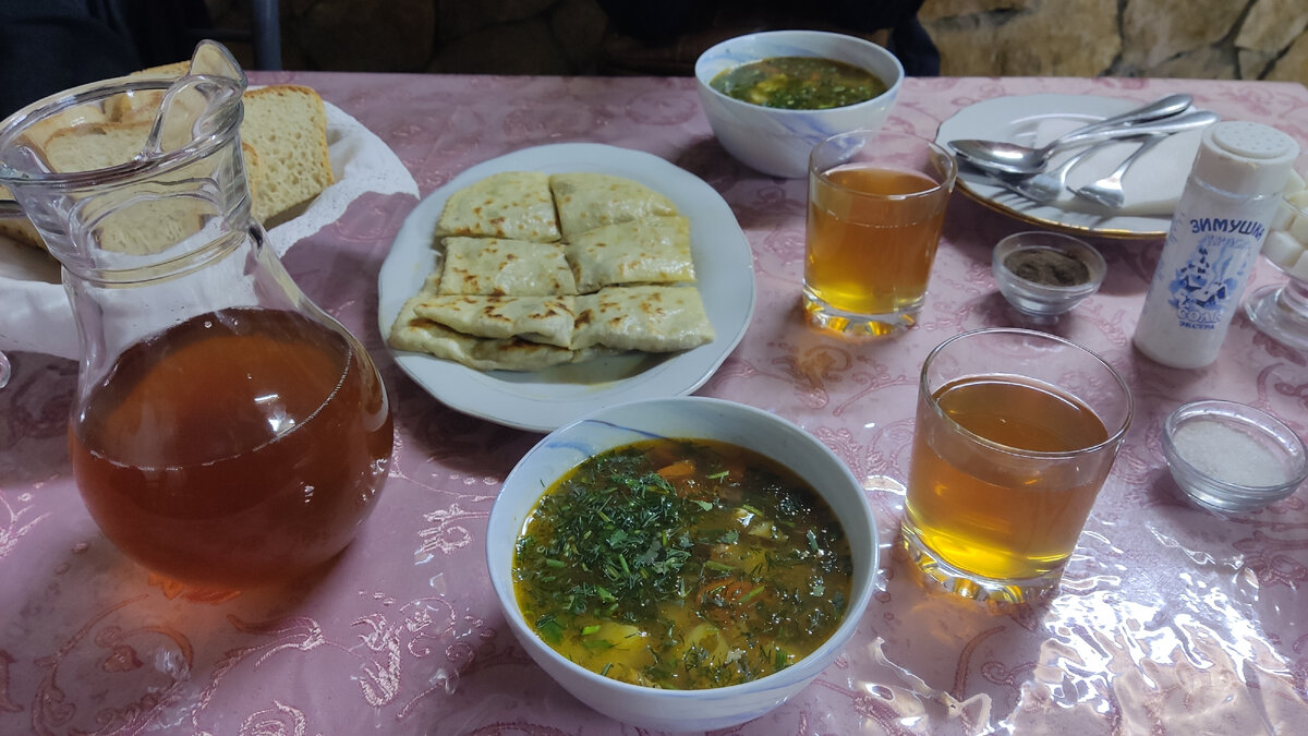 Обед в кафе "Гуниб", Махачкала