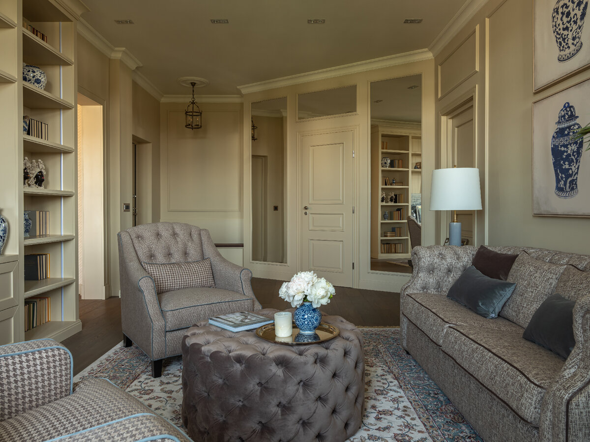 Как превратить квартиру из 1990-х в благородный интерьер для пожилой ...