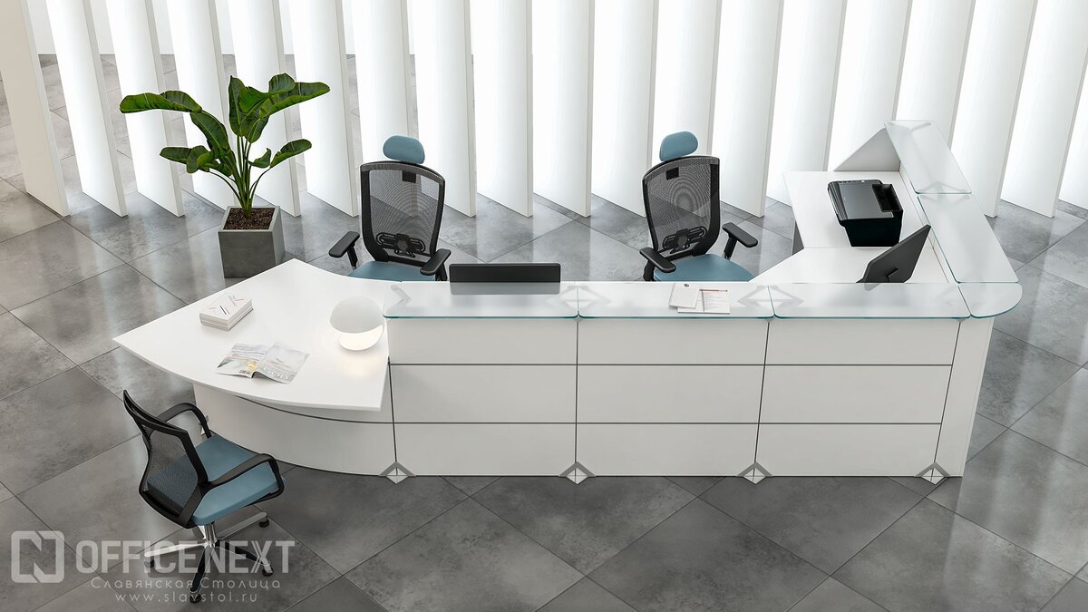 Стойка ресепшн Edison (Италия).