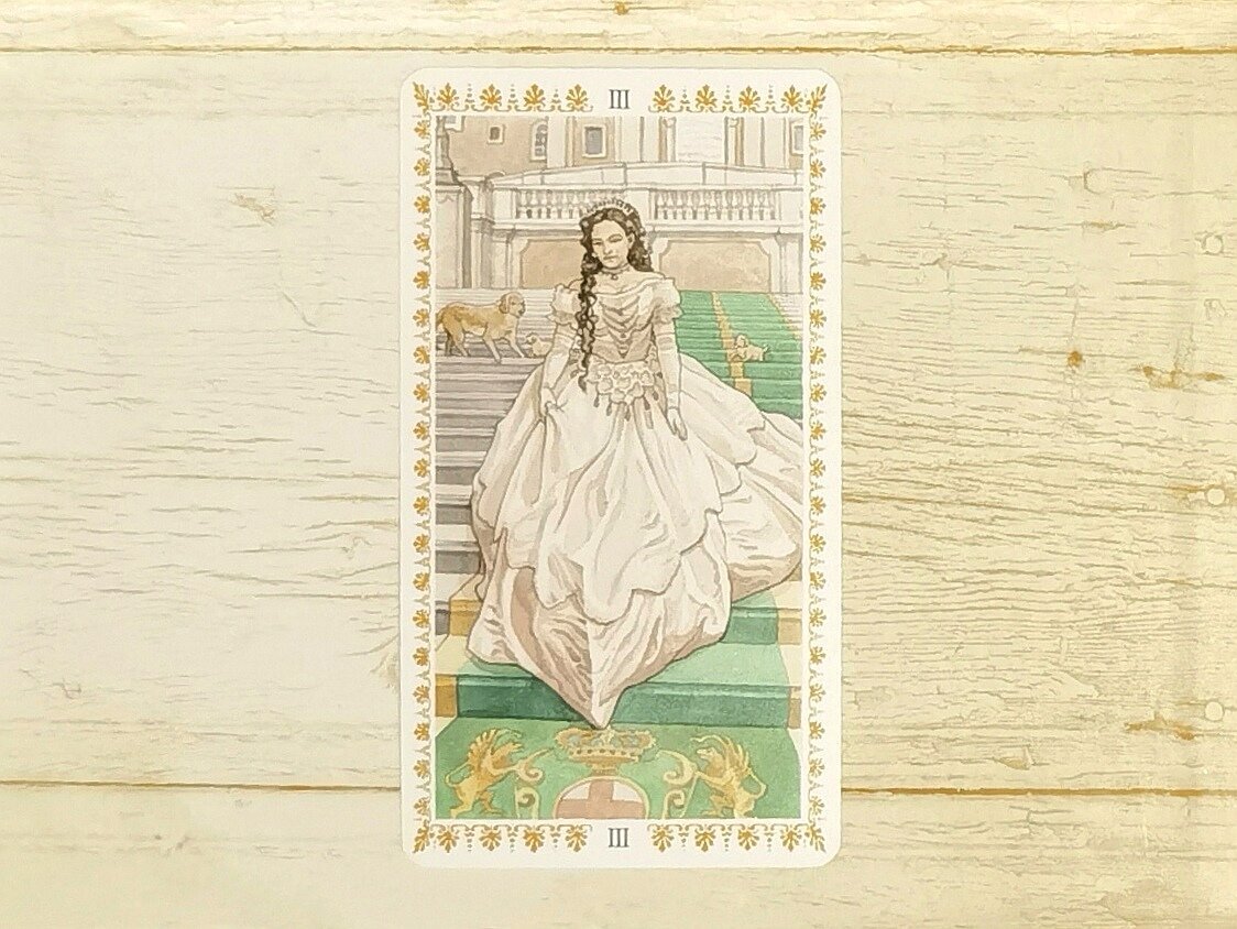 Аркан III "Императрица". "Романтическое Таро".