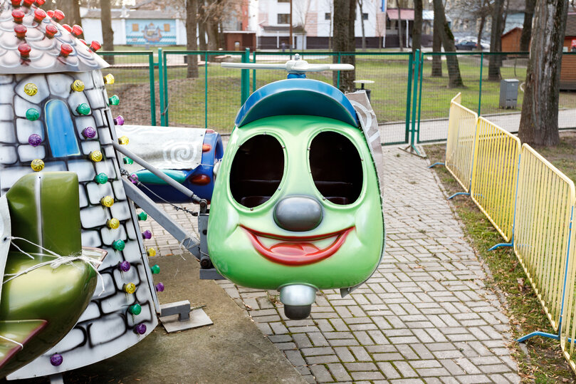     Состояние аттракционов в Пскове оставляет желать лучшего / Фото: архив "МК в Пскове"