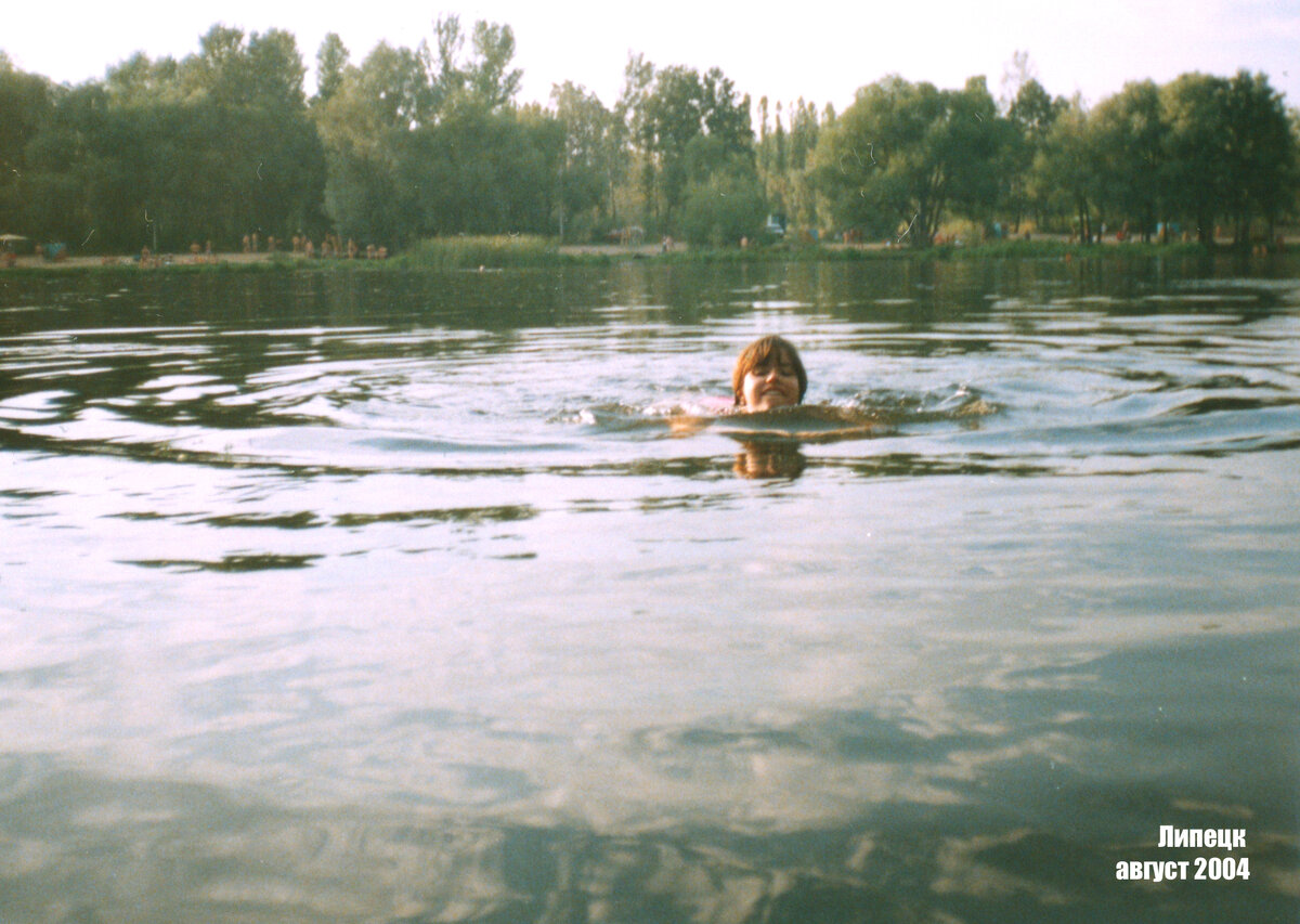 Плыву. Центральный пляж.