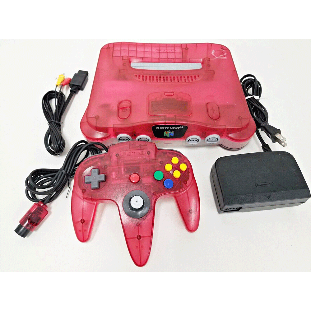 Pink on sale nintendo 64