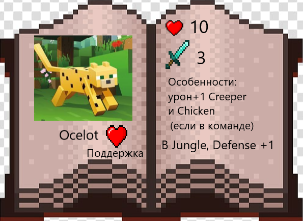 Ещё не весь лист моба