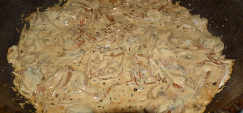 Закуска из шампиньонов