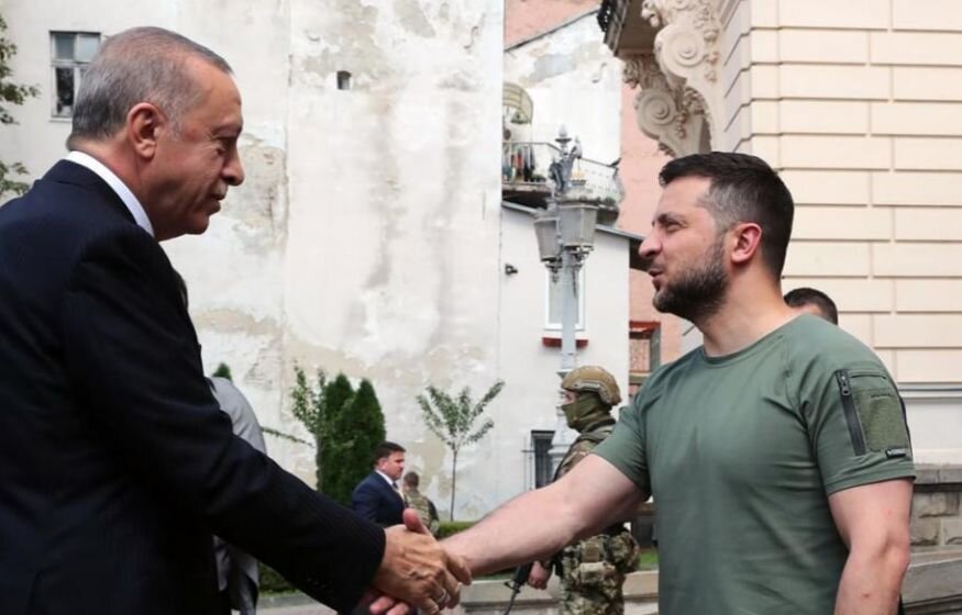    Эрдоган пригласил Зеленского в Турцию