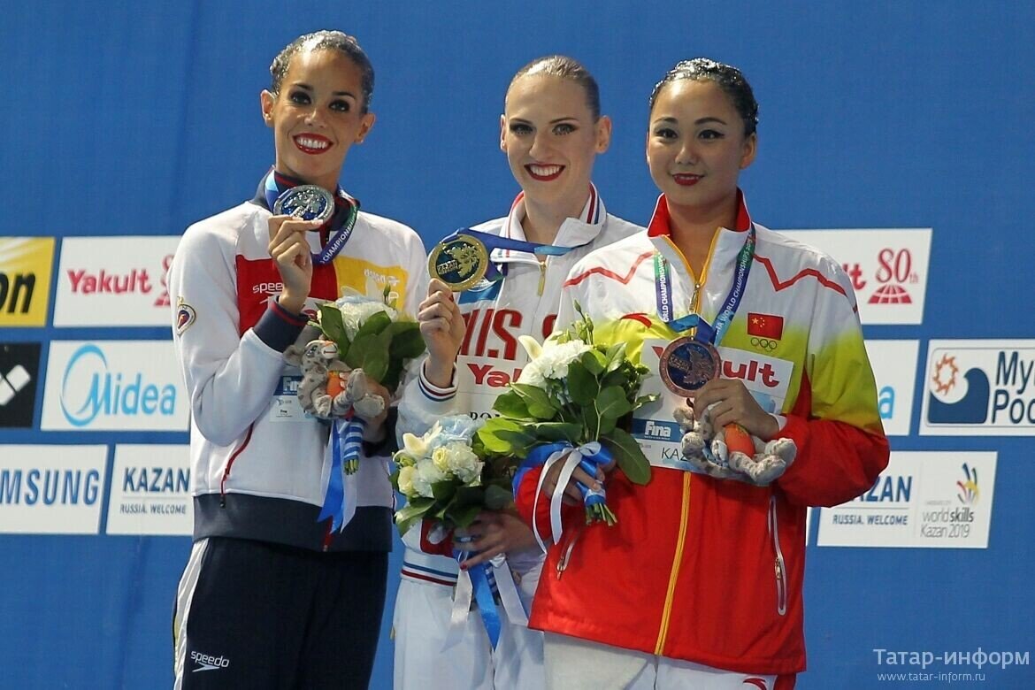 Синхронистка Светлана Ромашина ехала в Казань в звании многократной победительницы Олимпийских игр, чемпионатов мира и Европы. Фото: Ильнар Тухбатов / tatar-inform.ru