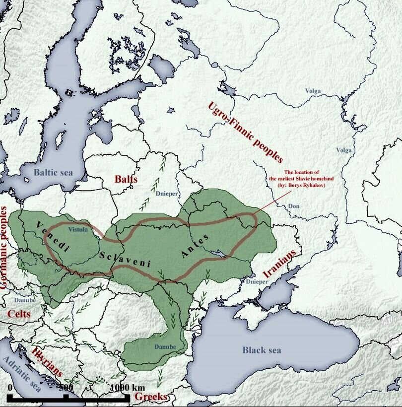 Расселение народов Восточной Европы в I тысячелетии нашей эры / https://dzen.ru/a/ZJu1KEBe2FquRfPl?share_to=link  