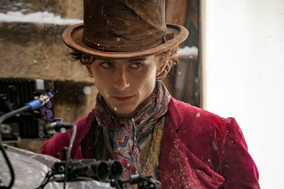 Тимоти Шаламе в образе Вилли Вонка. Фото: соцсети актера