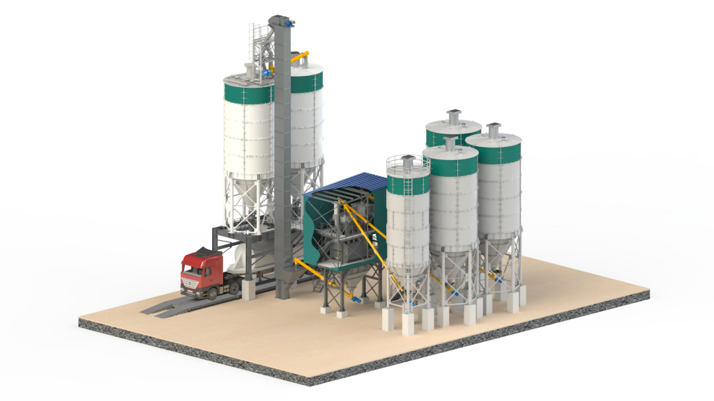 SmartDryMix 10DSA завод сухих строительных смесей