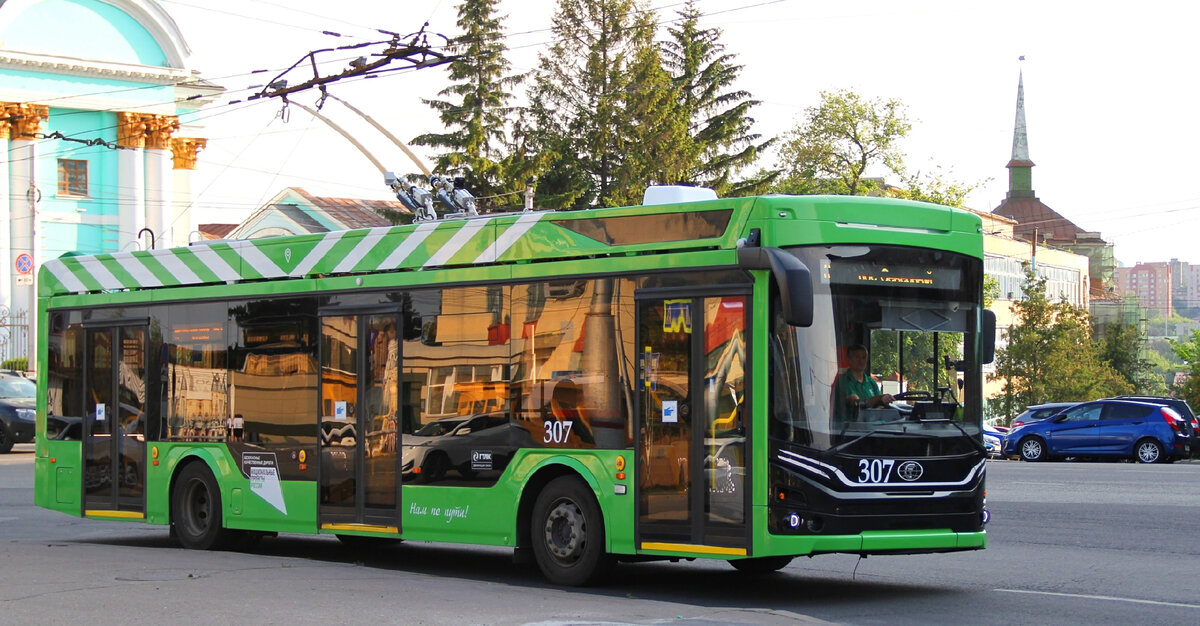 Троллейбусы "Адмирал" уже бороздят улицы Курска с 1 апреля 2023 года. 