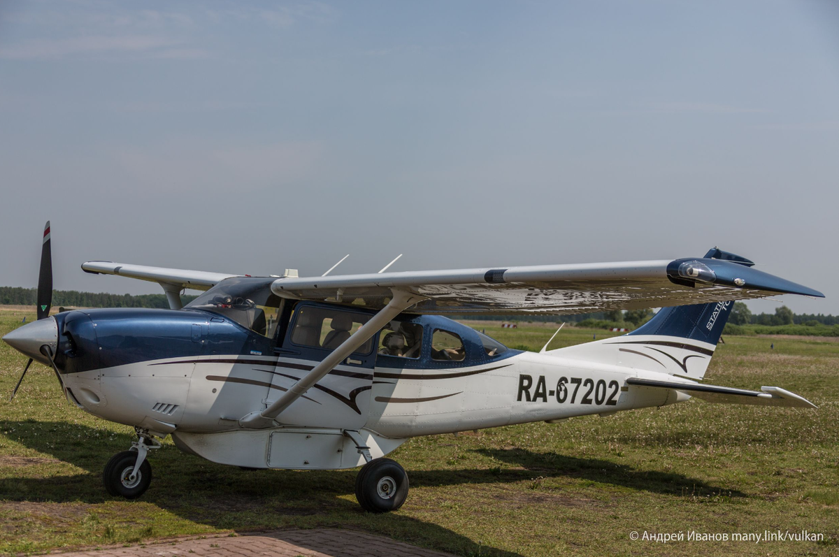 Cessna-206 в Первушино