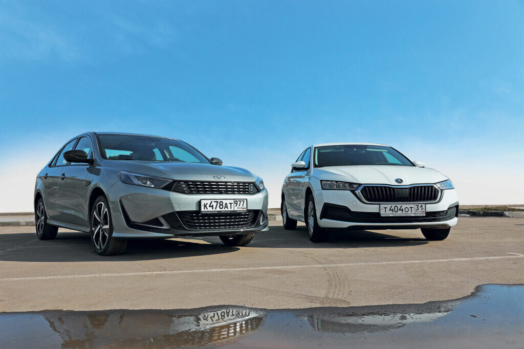 Новая волна локализованных иномарок пока напоминает легкую рябь на глади моря, но первые движения уже есть, и мы поспешили познакомиться с седаном Kaiyi E5. В качестве соперника взяли некогда весьма популярную иномарку российской сборки Skoda Octavia. 