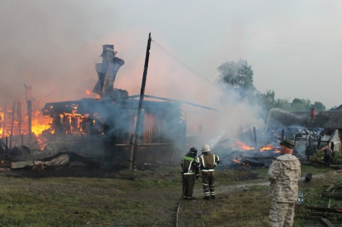    На Урале после пожара в селе Шайдуриха заведено второе уголовное дело