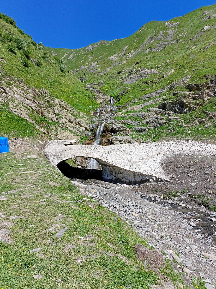 по дороге в грузию