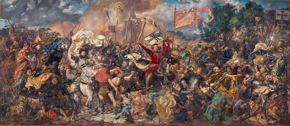 Ян Матейко. «Грюнвальдская битва», 1878.