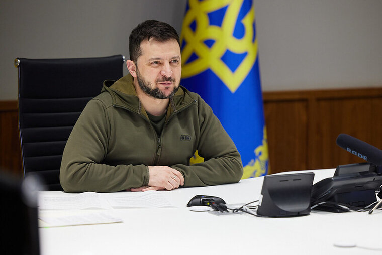    Владимир Зеленский сообщил, что дал распоряжение МИД Украины для подготовки сигналов для ООН