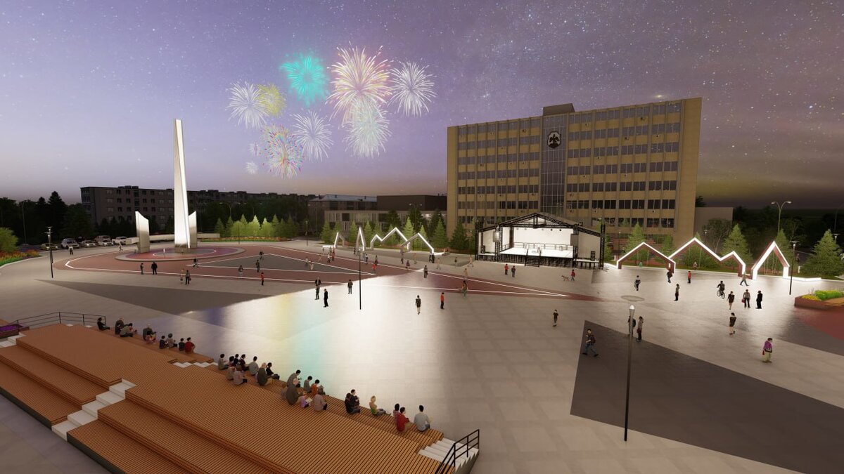  📷    Дизайн-проект Комсомольской площади в Орске утвержден Кристина Просвиркина