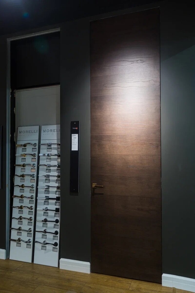 Скрытые двери в шпоне из салона Doors4U